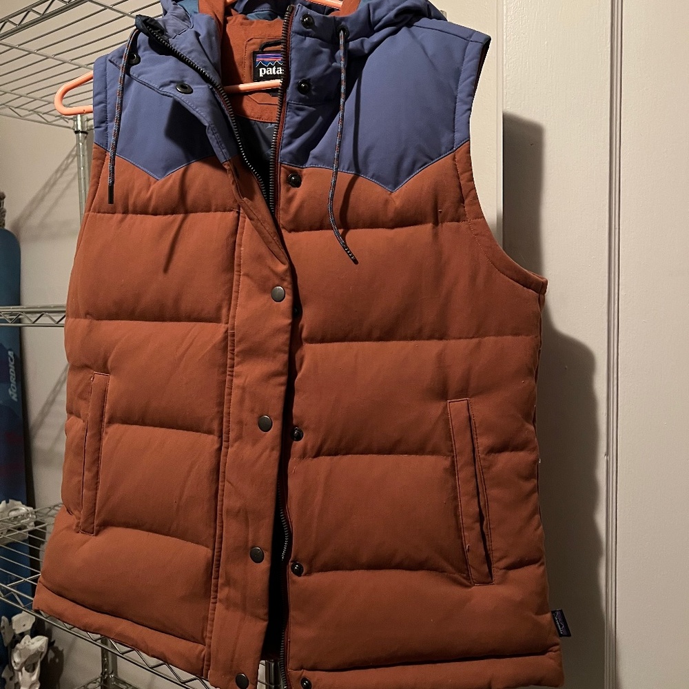 Patagonia bivy hooded down vest